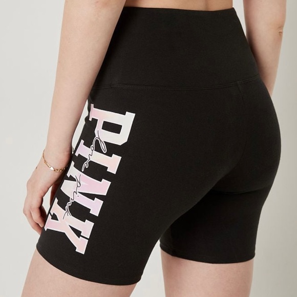 Victoria's Secret PINK 6” Cotton High Waist Biker Shorts, Extra Extra Large - Picture 5 of 13
